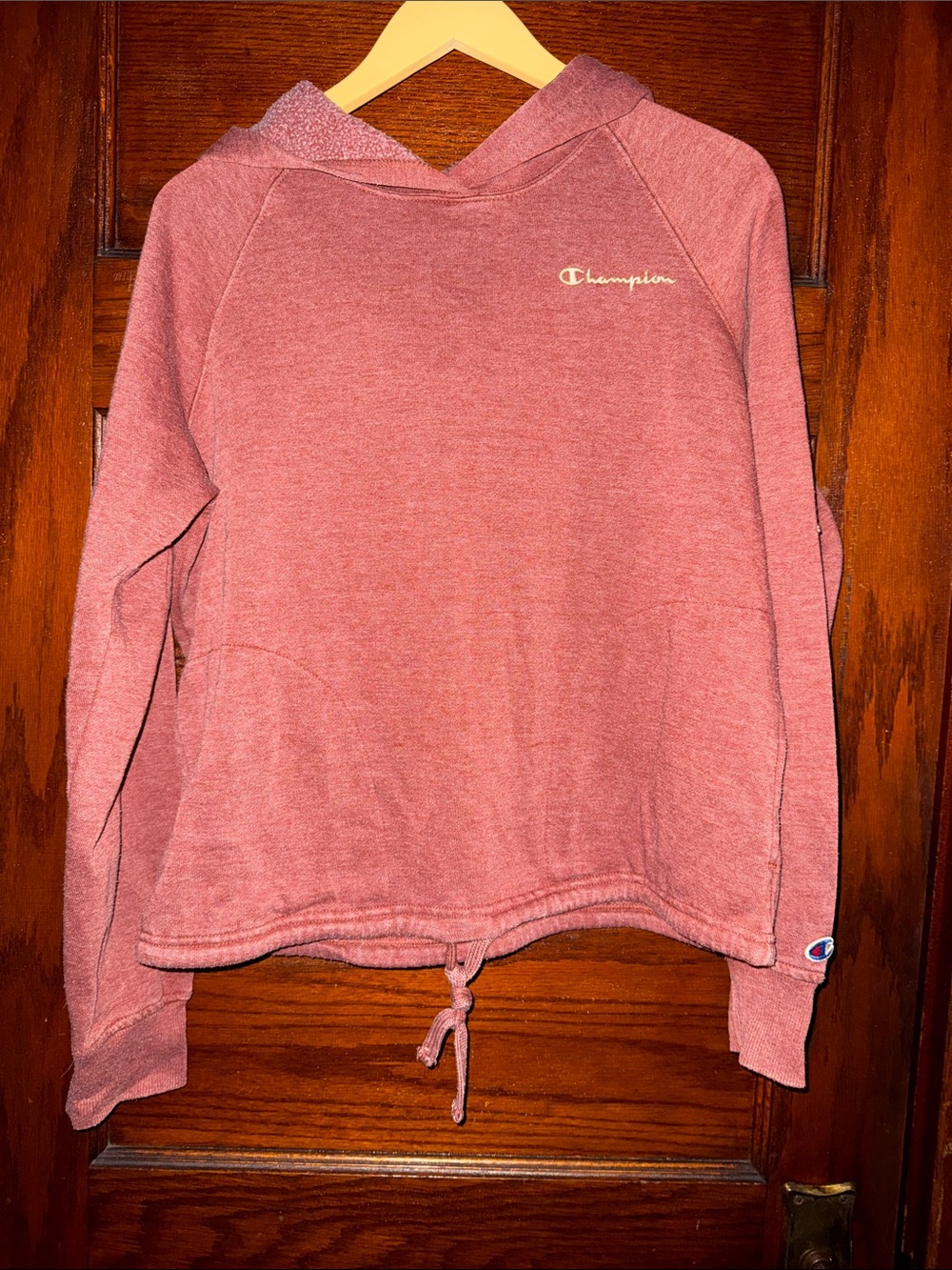 Medium Champion Hoodie with Tie Waist